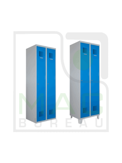 Vestiaires métallique à 2 portes