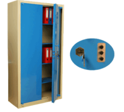 Armoire blindée a 3 compteurs